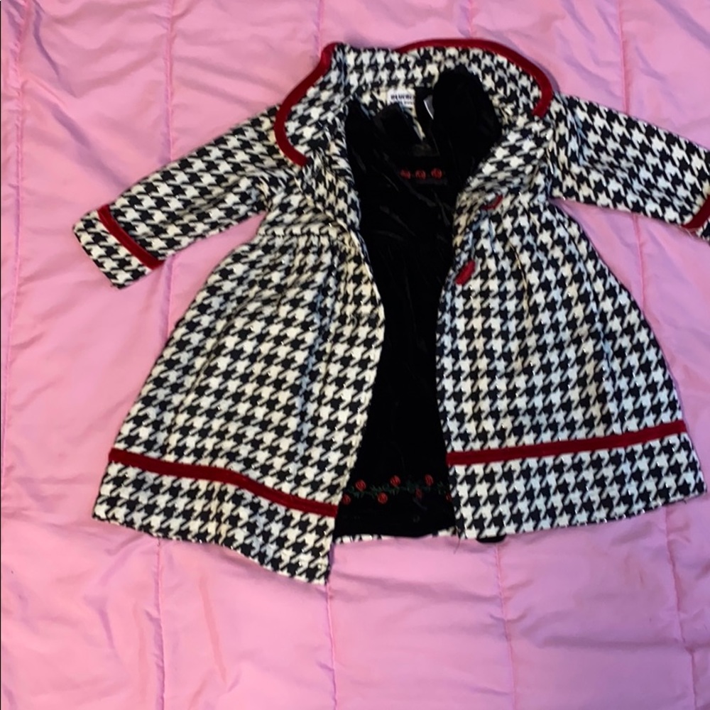 Dress with coat